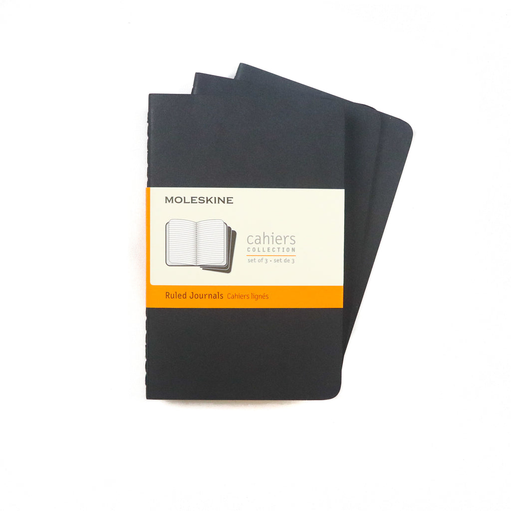 Moleskine - Cahier Notebook - Set of 3 -  Ruled - Pocket