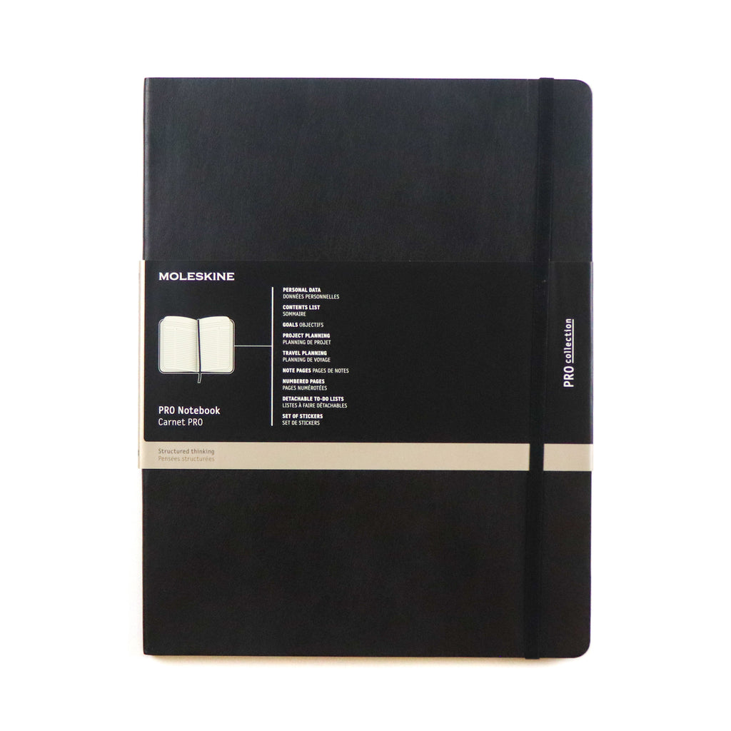 Moleskin - Extra Large Soft Cover Notebook - Black