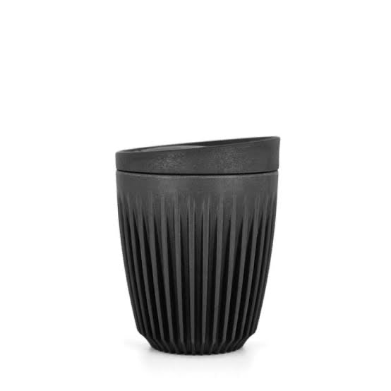 Huskee Reusable Cup - Black (230ml)